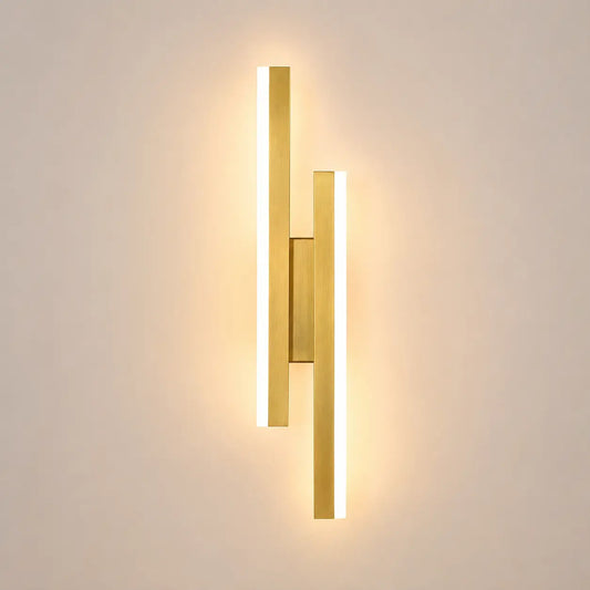 Applique Murale LED Dorée 16W 3 Températures